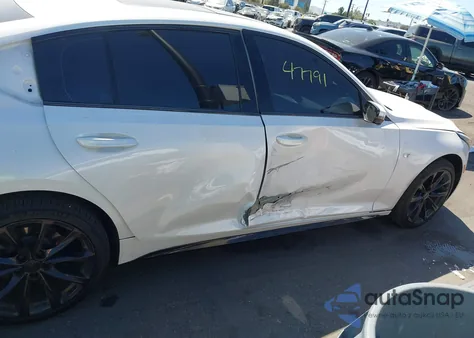 2025 Cadillac Ct5 Sport Rwd from USA, damaged, VIN 1G6DP5RK1S0115808